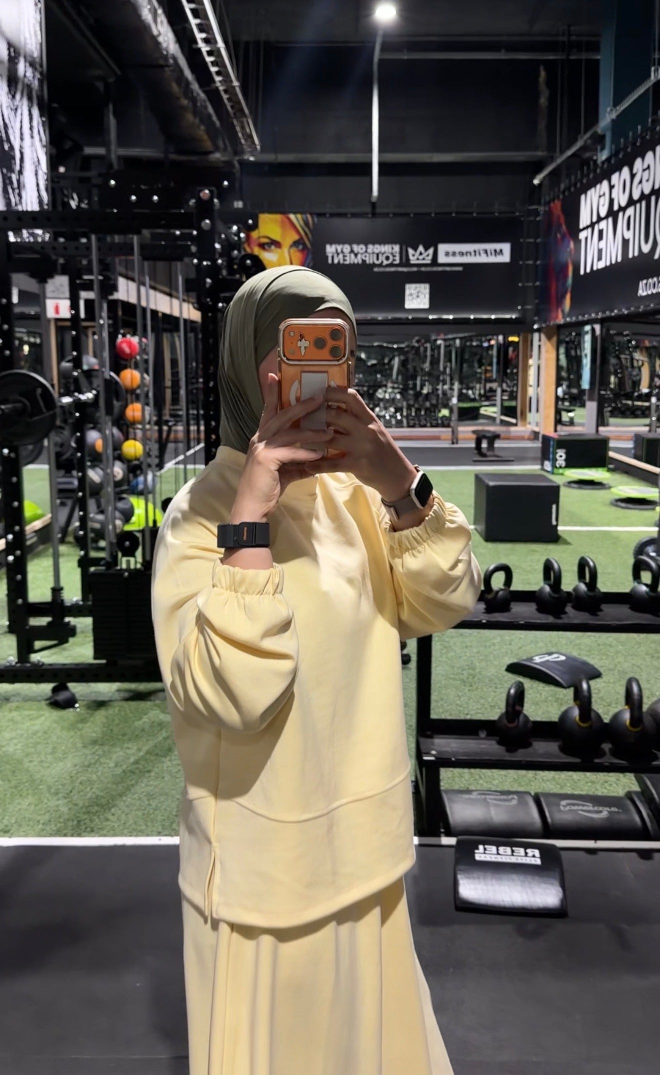 Yellow Skirt Set