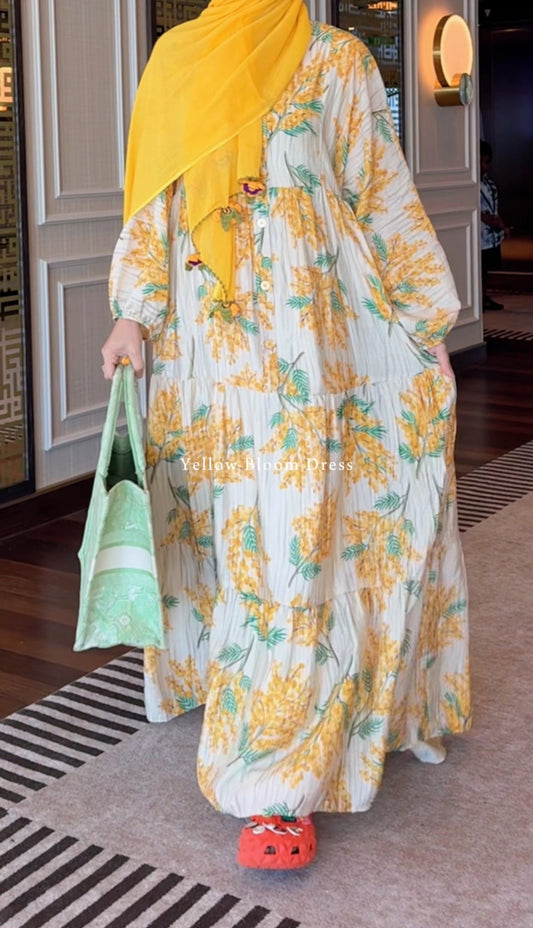 Yellow Bloom Dress