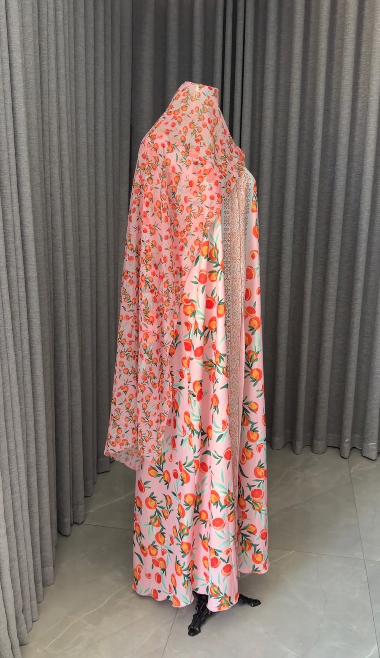 Orange Abayah