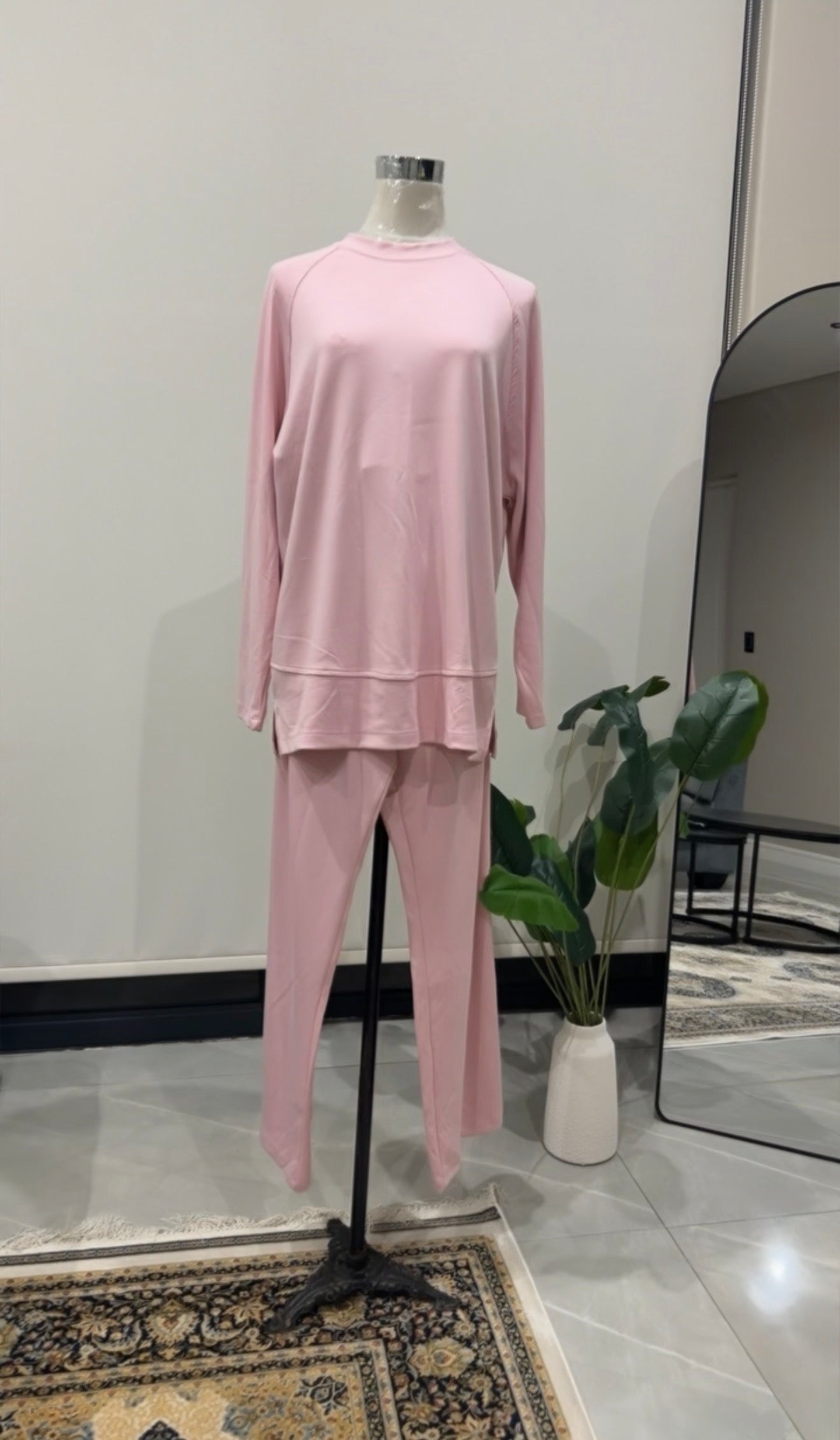 Pink Pant Set