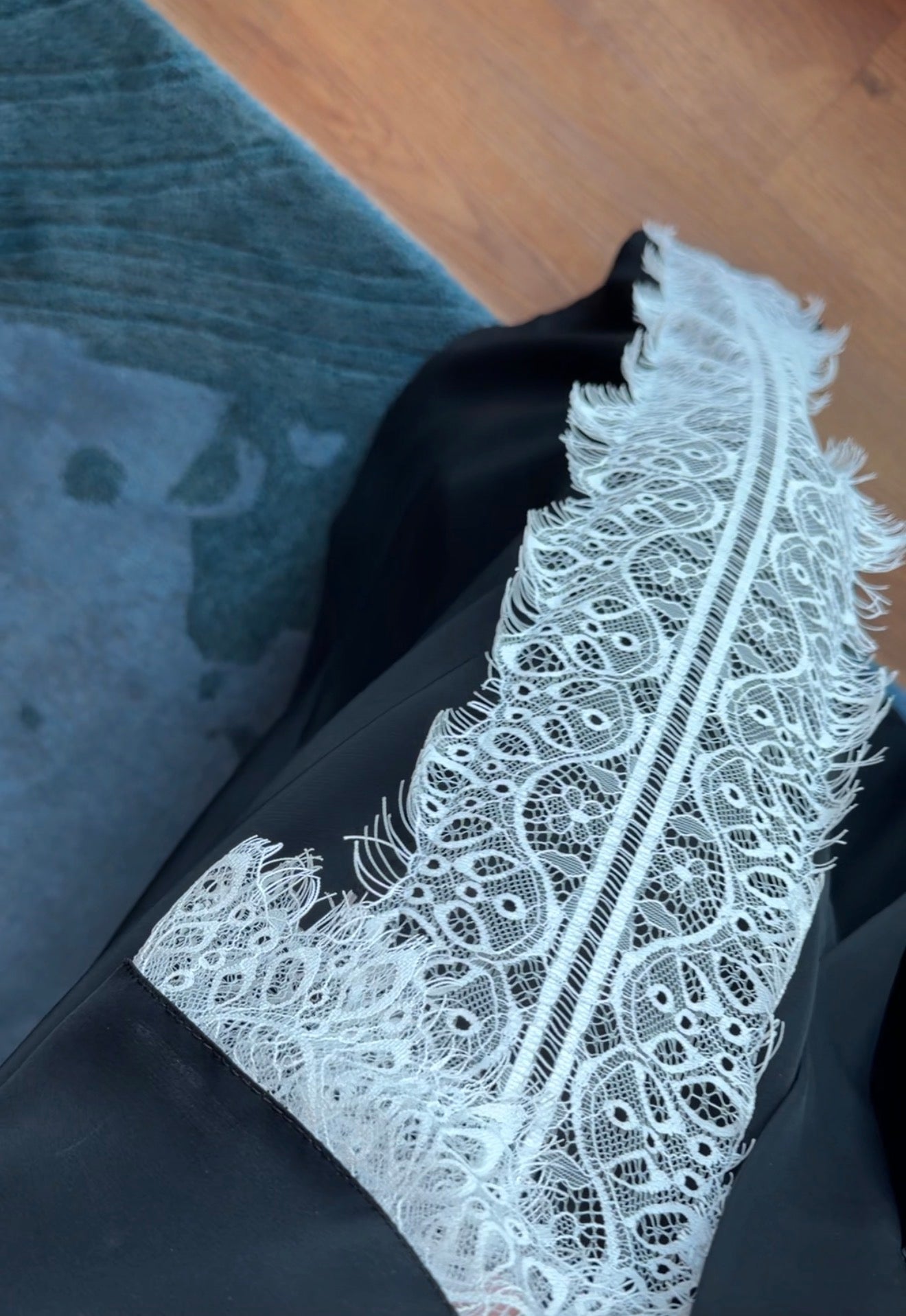 White Lace Abayah Style 2