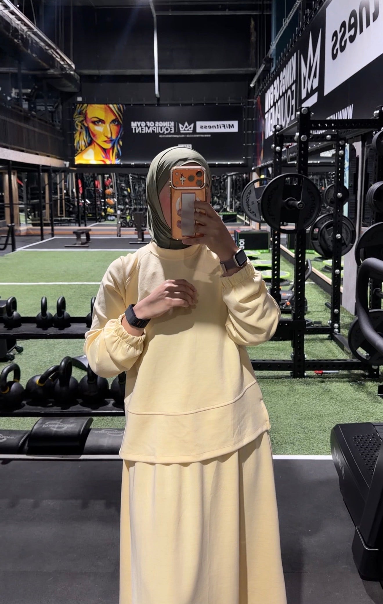 Yellow Skirt Set