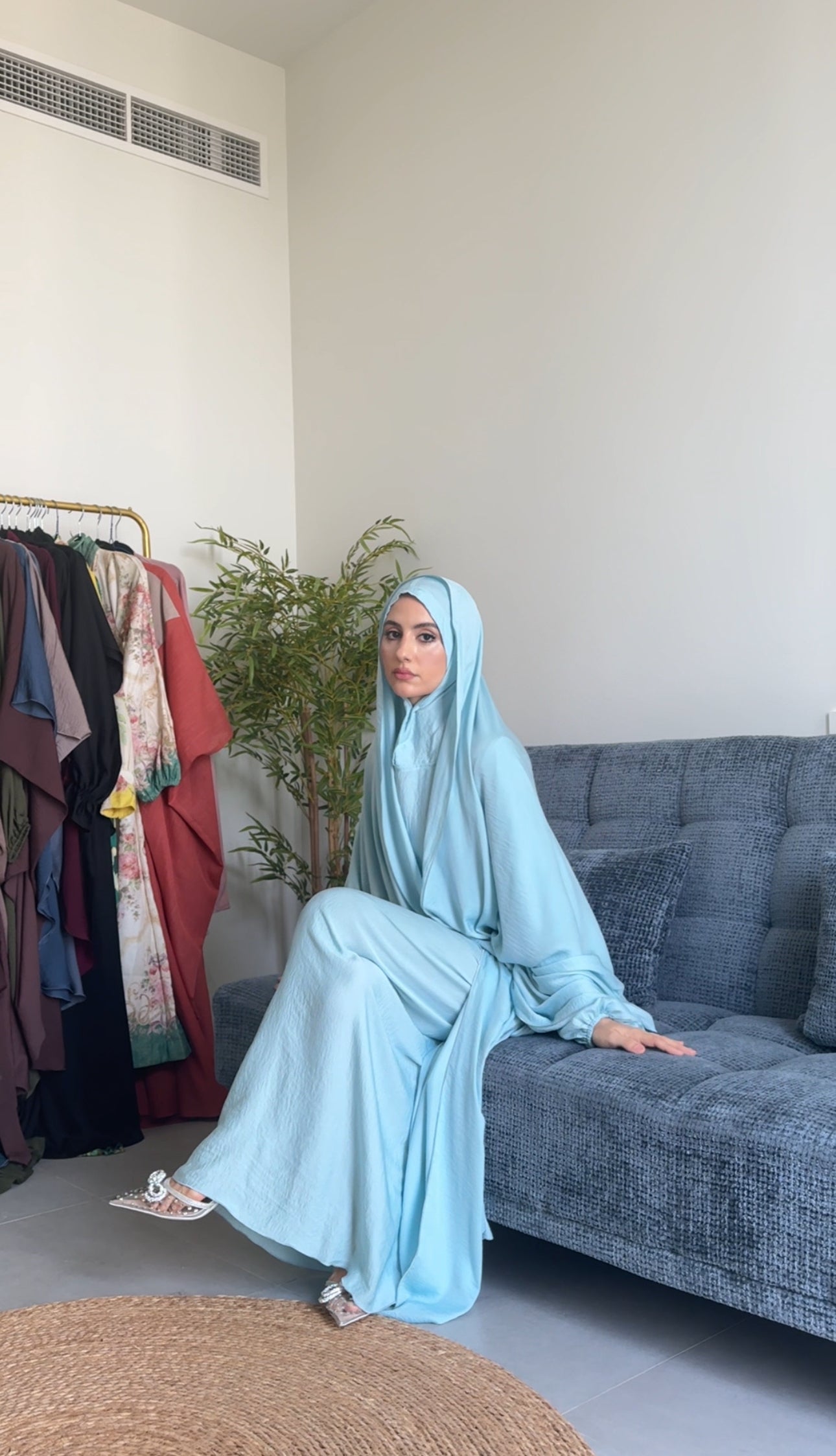 Frozen Elsa Long Scarf Abayah