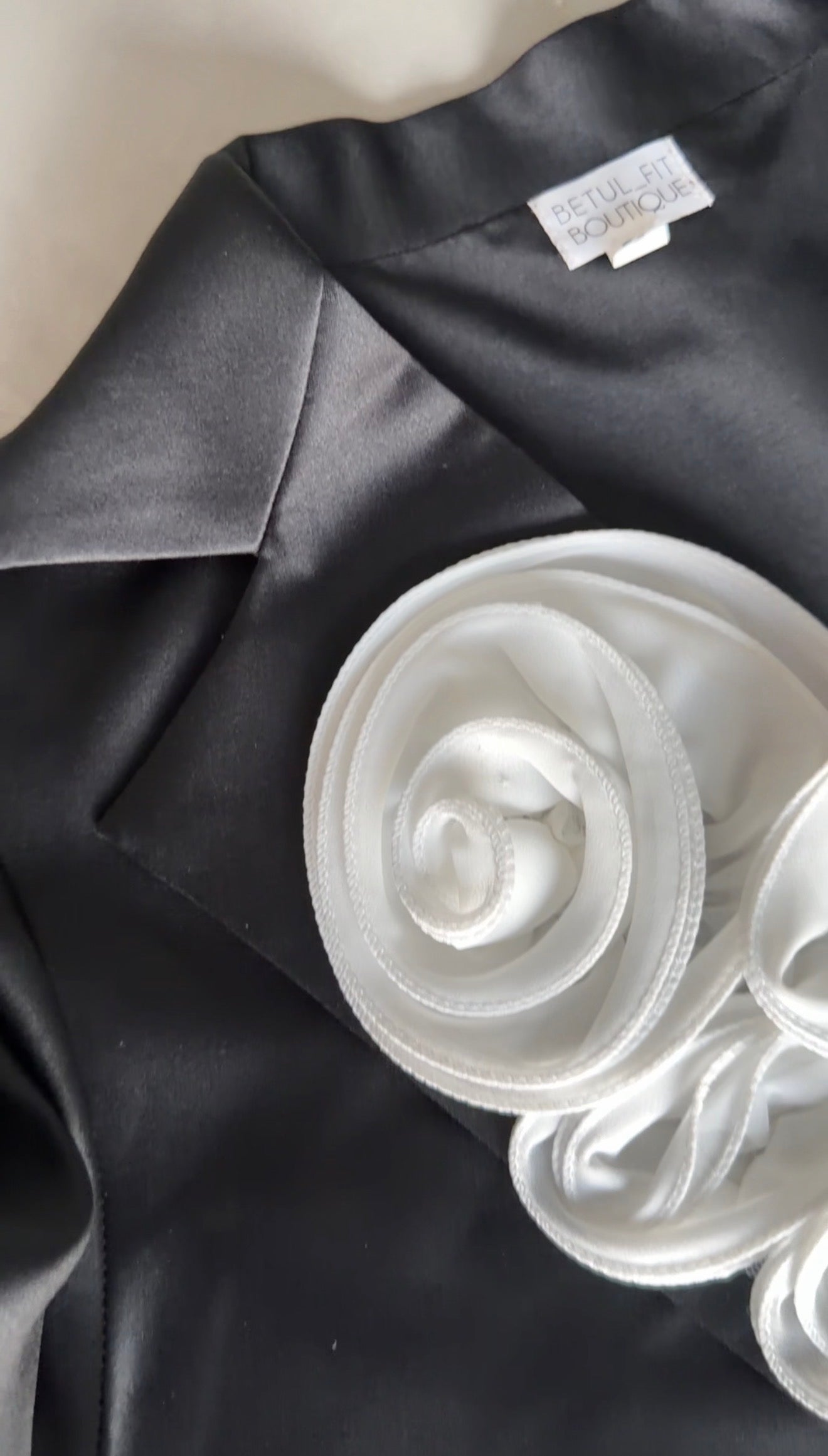 White floral Abayah dress